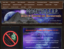 Tablet Screenshot of progettoserp.com